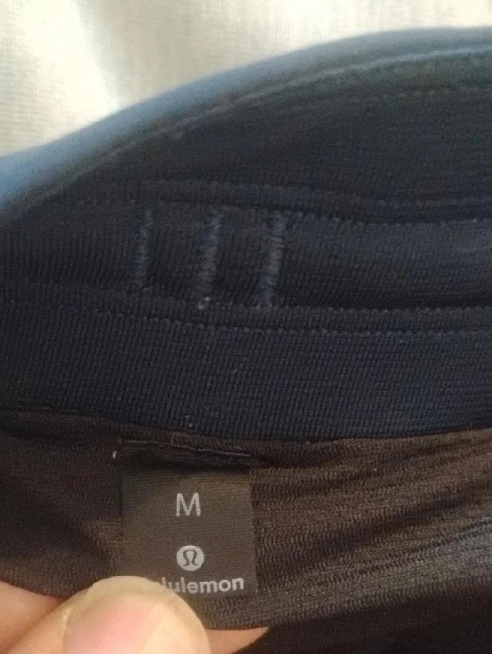 lululemon athletica Navy Stretch Waistband Shorts